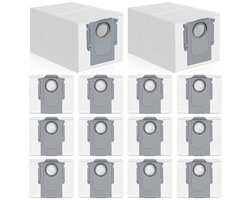 Stofzakken Geschikt voor Roborock Qrevo/Saros-serie stofzuigers. Stofzakken Geschikt voor cQrevo S/Saros 10R / QV 35A / QRevo Pro/Edge/Curv/Master / S8 MaxV.