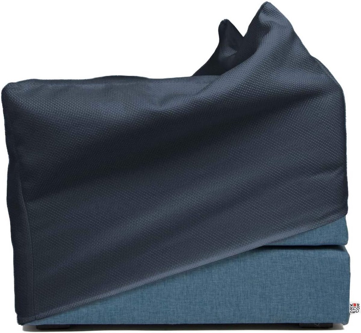 Zitzak Bed Omgebouwd - Multifunctionele Poef 80 x 60 cm - Comfortabel en Stijlvol