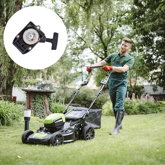 Terugslagstarter Stihl - Compatibel FS75 FS80 FS85 FR85 - Vervangt onderdeel 4137190 4000 - Robuust en duurzaam - Eenvoudige installatie - Bosmaaier onderhoud - Zwart van Merkloos	 — afbeelding 2