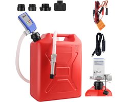 12V Brandstoftransferpomp met Automatische Stopfunctie voor Benzine en Diesel