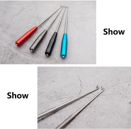 Allecta - Snelle Vishaak Remover Set van 2 stuks, RVS Vishaak Ontkoppel Tool voor Vissen - Beveiliging en Extractor Accessoires. — afbeelding 2