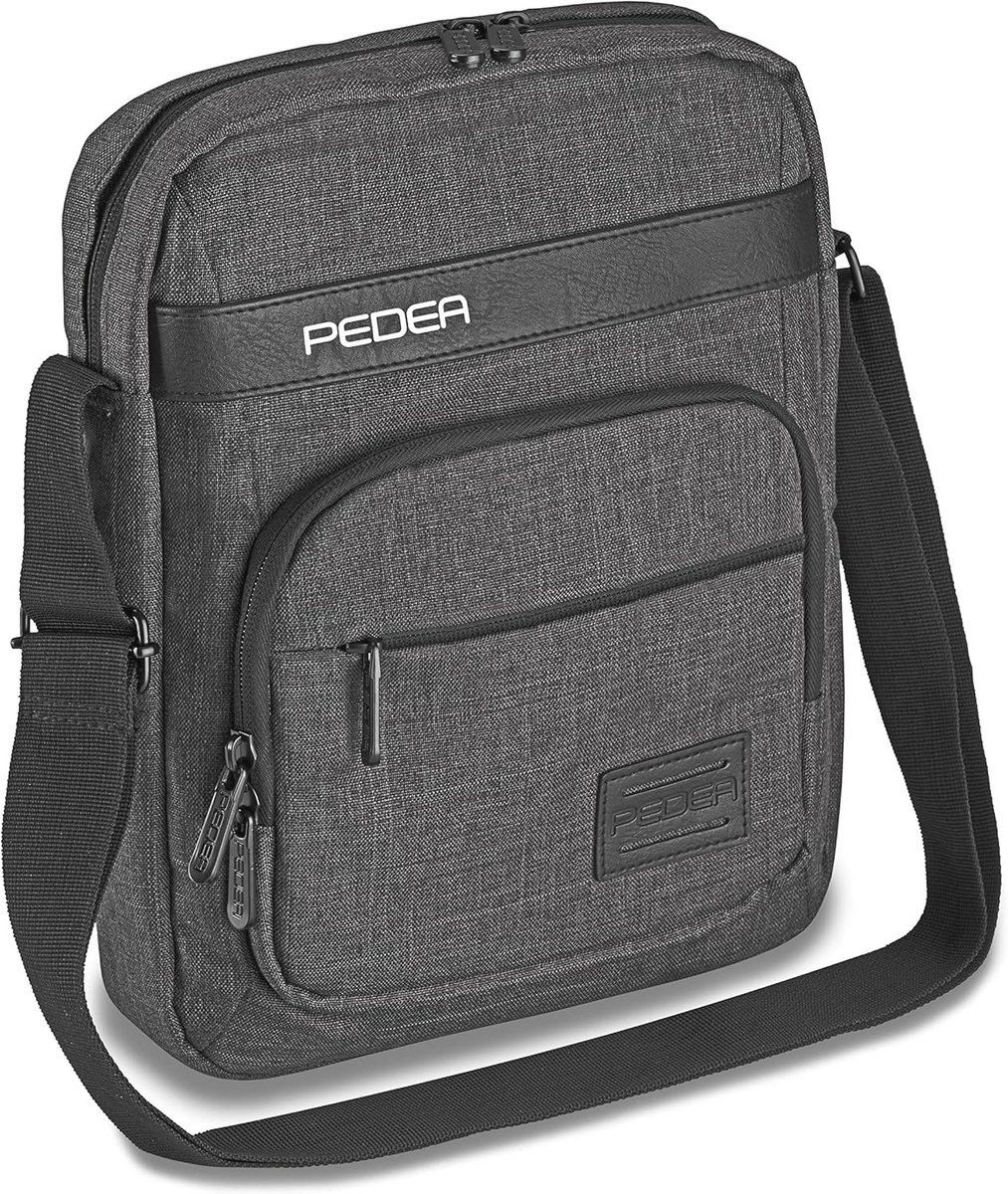 Unisex Urban Tablet Bag - Grey Utility Bag voor Laptops en Notebooks