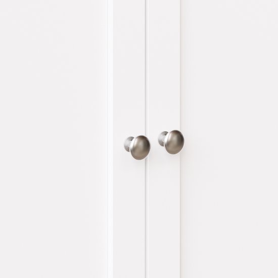 Kast voor in de keuken (104×40×180 cm), Hoge keukenkast, Vitrinekast
