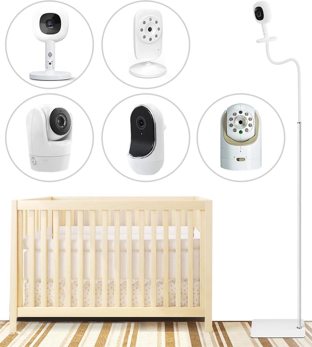 Hoogte verstelbare babyfoon vloerstandaard voor universele camera's