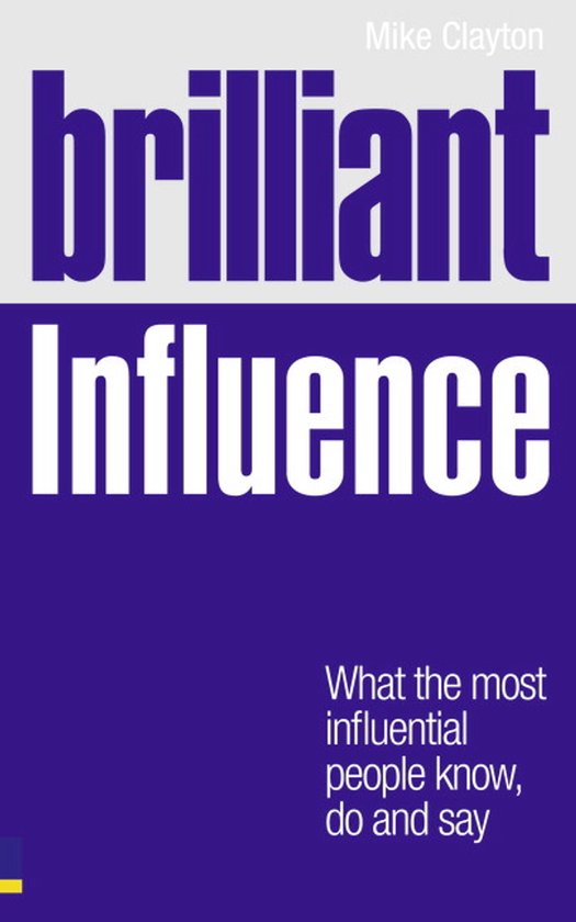 Brilliant Influence - cover