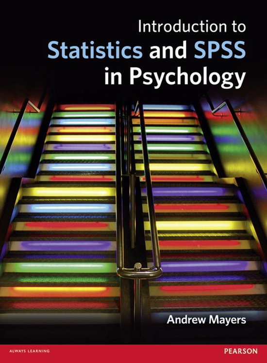Intro to Statistics & SPSS In Psychology - cover