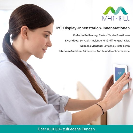 Videodeurintercomsysteem 2-draads met 7 inch LCD Buitenstation IP55 — afbeelding 5