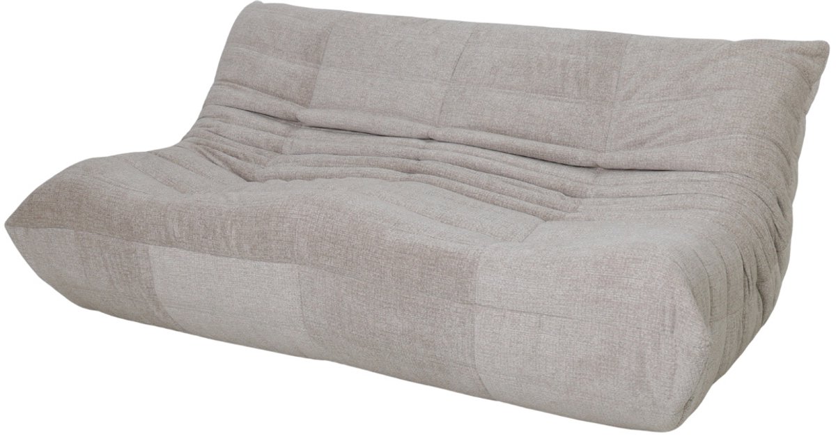 Giga Meubel 2-Zits Bank Bear - Taupe Stof - 168x100x69cm