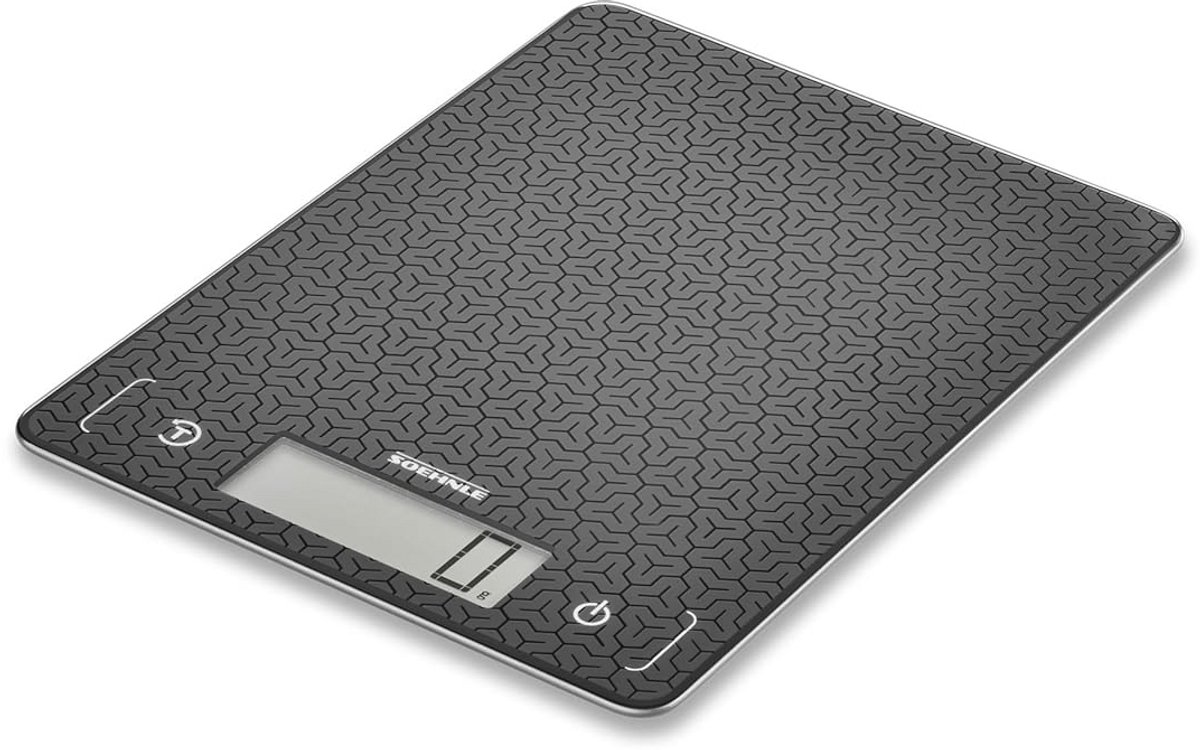Digitale Keukenweegschaal met Mozaïek Design - Tot 10kg Capaciteit en Tarrafunctie