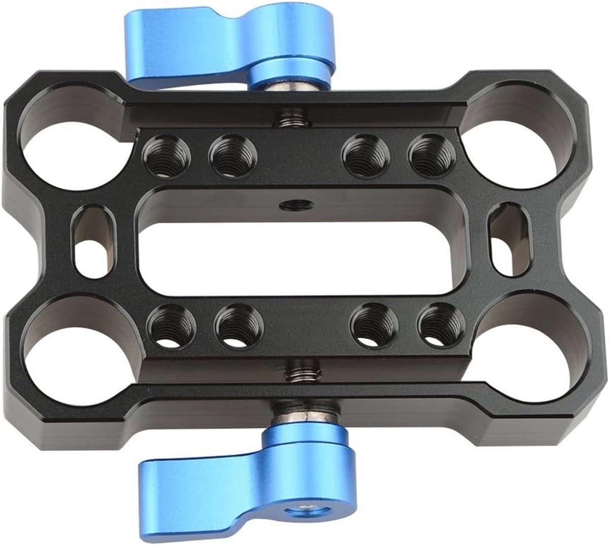 15mm Rod Clamp met Hoogte Riser voor Camera Dslr Monitor