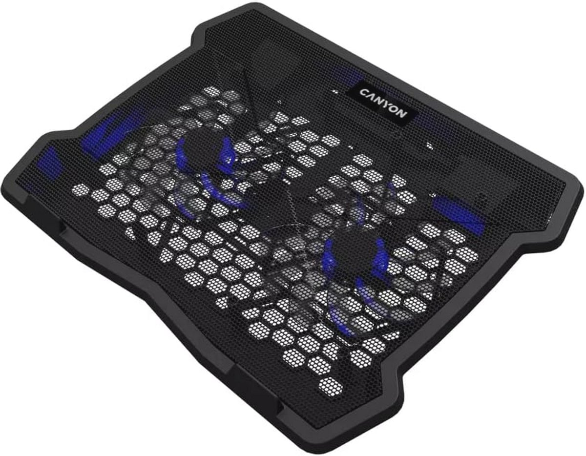 Koelstandaard voor laptops tot 15,6 inch met snelle ventilatoren