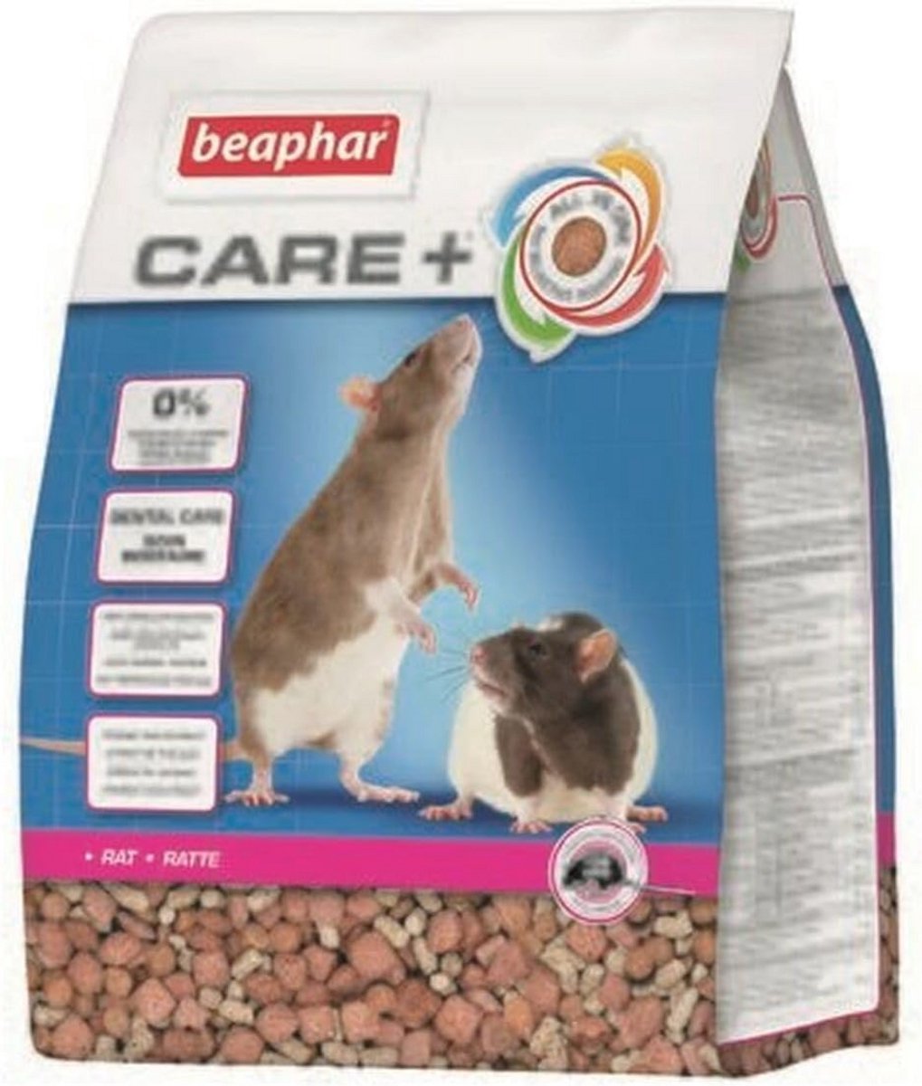 Hoogwaardige Voeding voor Ratten 1,5kg - Rijke Smaak en Geur - Ruwvezelrijk - Alles-in-1 Brokje