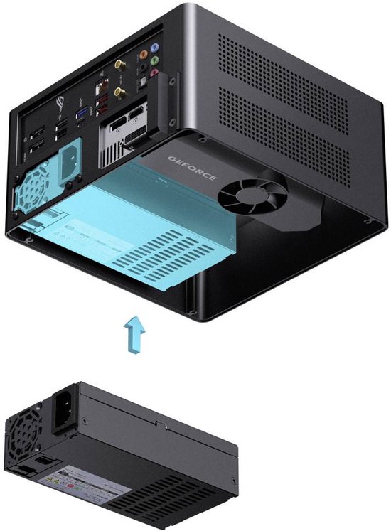 Jonsbo Mini-tower Behuizing, Gaming-behuizing, PC-behuizing Zwart | bol