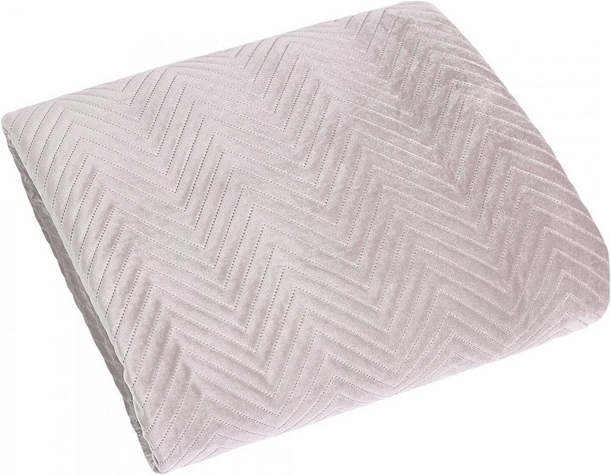 Exclusieve Deken Sprei Glamour 200x220 cm - Luxe Quilt Bedsprei en Sofakussen 70x160 cm