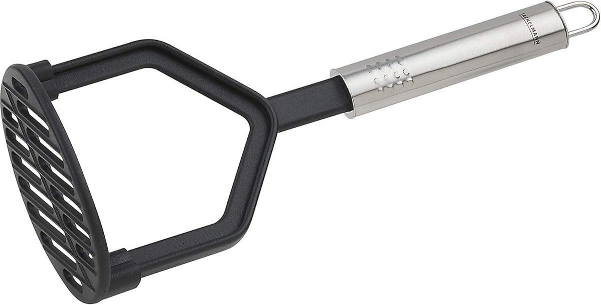 Aardappelstamper 25 cm OVAAL - Keukenhulp voor gecoate pannen en potten