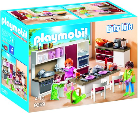 PLAYMOBIL City Life Leefkeuken - 9269