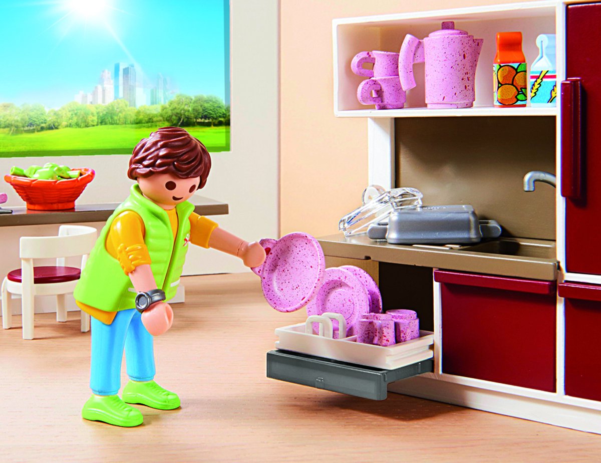 PLAYMOBIL City Life Leefkeuken - 9269 — afbeelding 17
