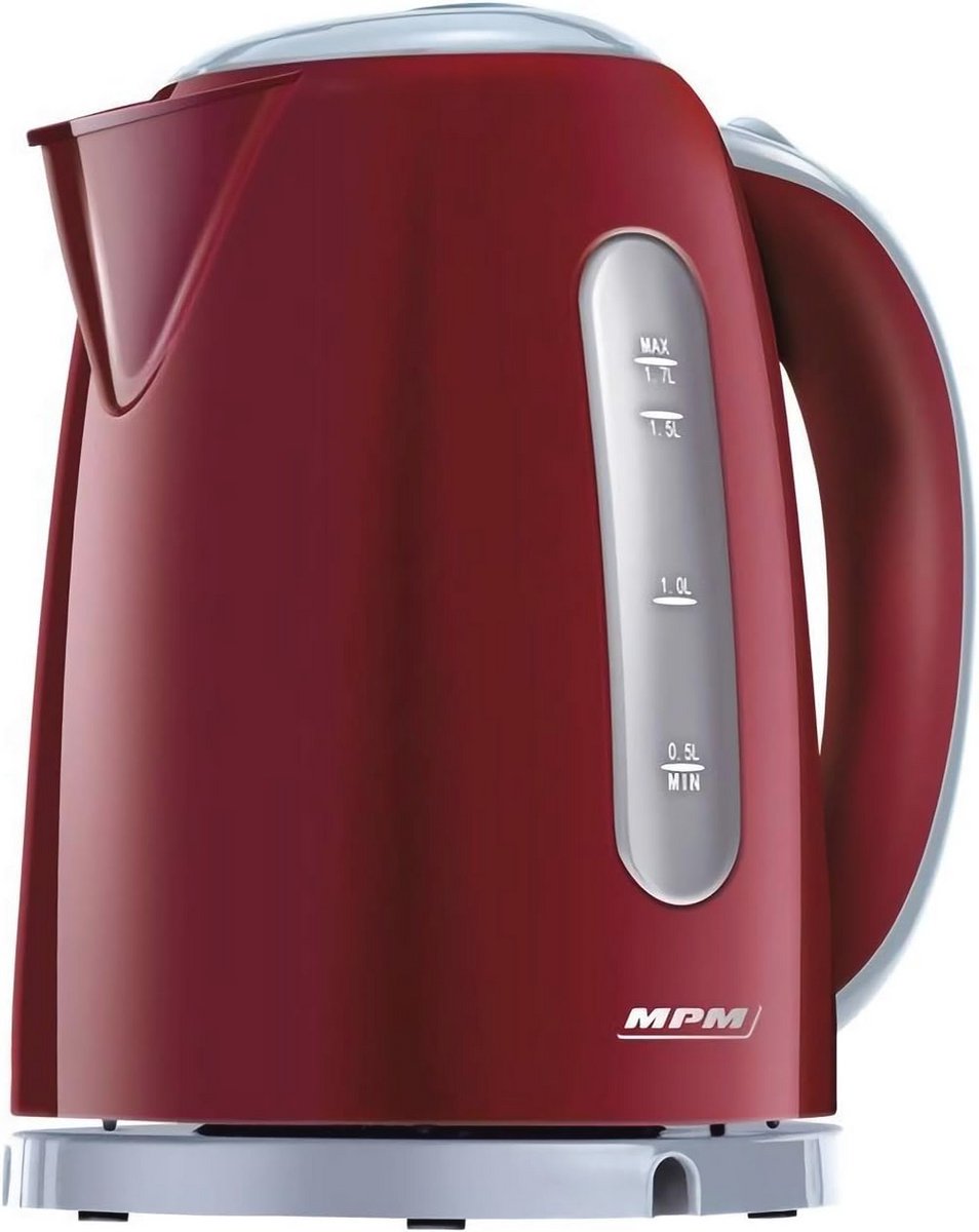 Draadloze Elektrische Waterkoker 1,7 l met 360 Graden Basis en Afneembaar Kalkfilter