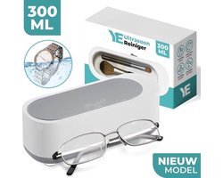 Ultrasoon Reiniger - Reinigingsapparaat voor Sieraden en Brillen - Ultrasone - Ultrasonic Cleaner - 300ml - 2026 Model