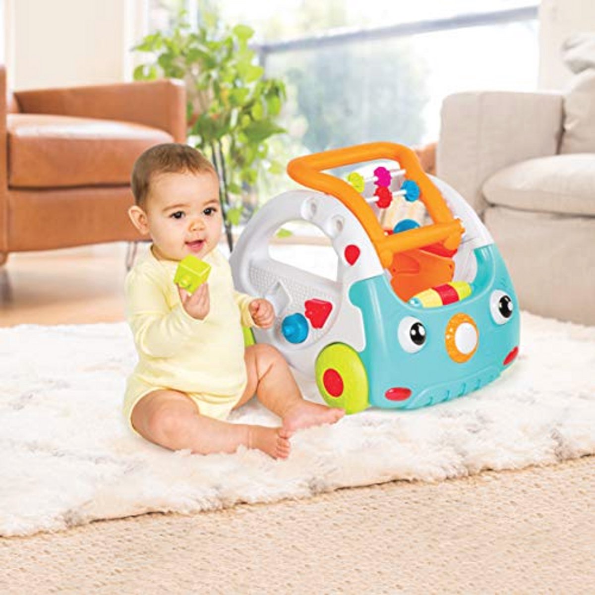 3-in-1 Sensory Walker voor Baby's - Groei met je Peuter