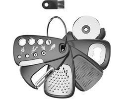 6-in-1 Draagbare Keuken Gadgets - Ruimtebesparende Keuken Accessoires voor Thuis en Camping