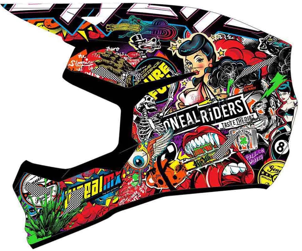 O'NEAL 3SRS Crank Multi Kinder Crosshelm - Maat L - Helm