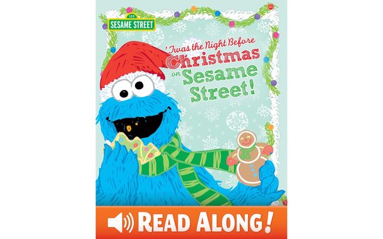 Sesame Street - Twas the Night Before Christmas on Sesame St ... - cover