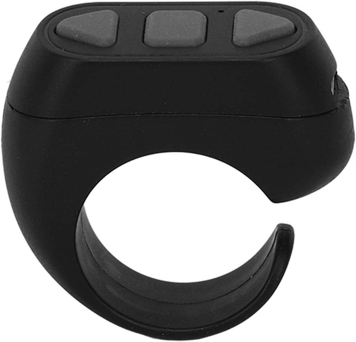 EGoods - Smart Ring Remote voor Bluetooth-Pagina Turner en TV, Zwart, Selfie-apparaat