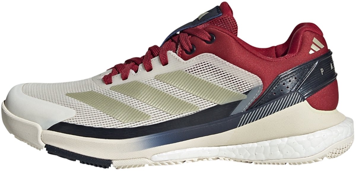 Adidas Performance Crazyquick Boost Padelschoenen Dames Wit