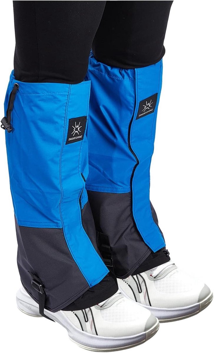 EGoods - Waterdichte Beenkappen voor Wandelen Bergbeklimmen Skiën - Verstelbare Gaiter Bijtbescherming, Ademend - Vrouwen Mannen - Hardlopen Motorfiets - Polyester