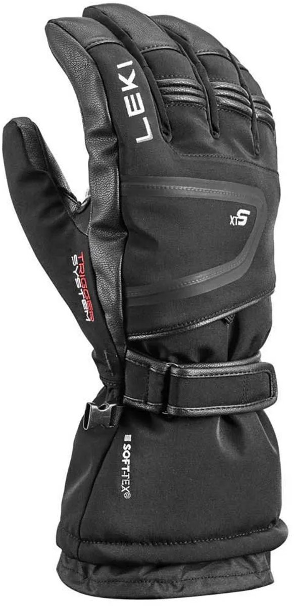 Leki Alpino Detect Xt 3d Handschoenen Man Zwart