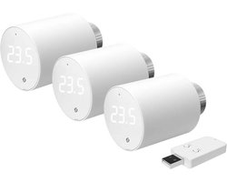 Shelly Thermostatische Kop Wi-Fi/Blu Trv 3 Stuks Met Bedieningseenheid