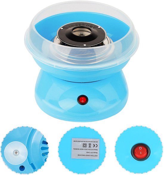 PIPIPOXER-Suikerspinmachine, Suikerspinmaker, Suikerspinapparaat- Kinderfeestje,Roze — afbeelding 2
