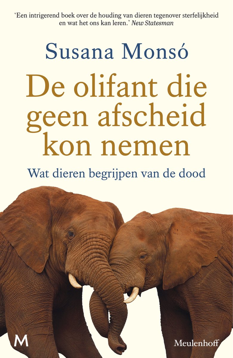 Omslag van De olifant die geen afscheid kon nemen
