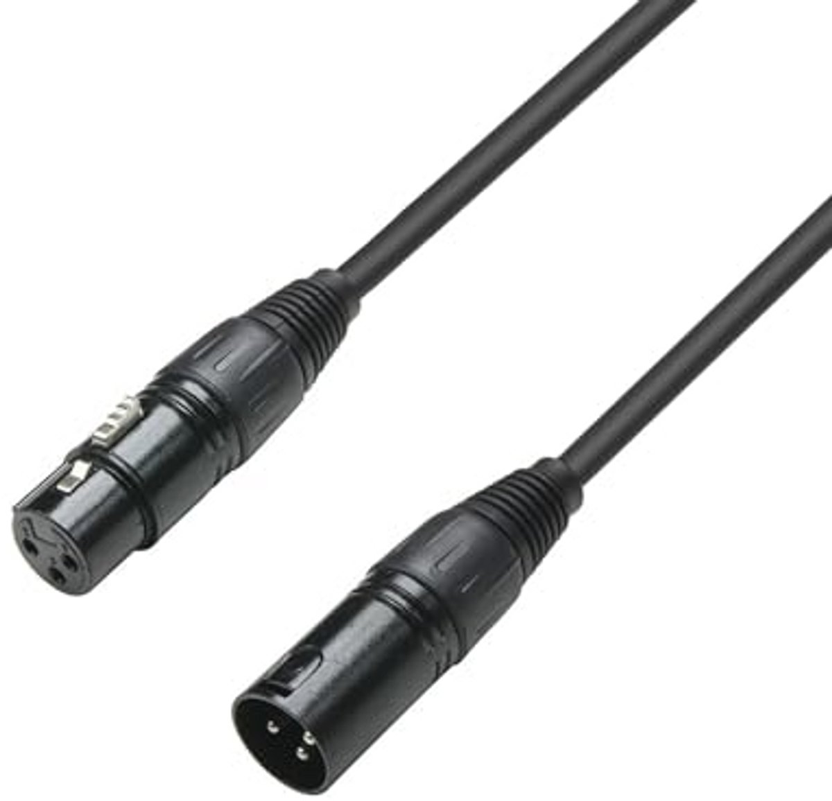3 Polige XLR DMX Kabel - 1,5 m voor Studio en Podium