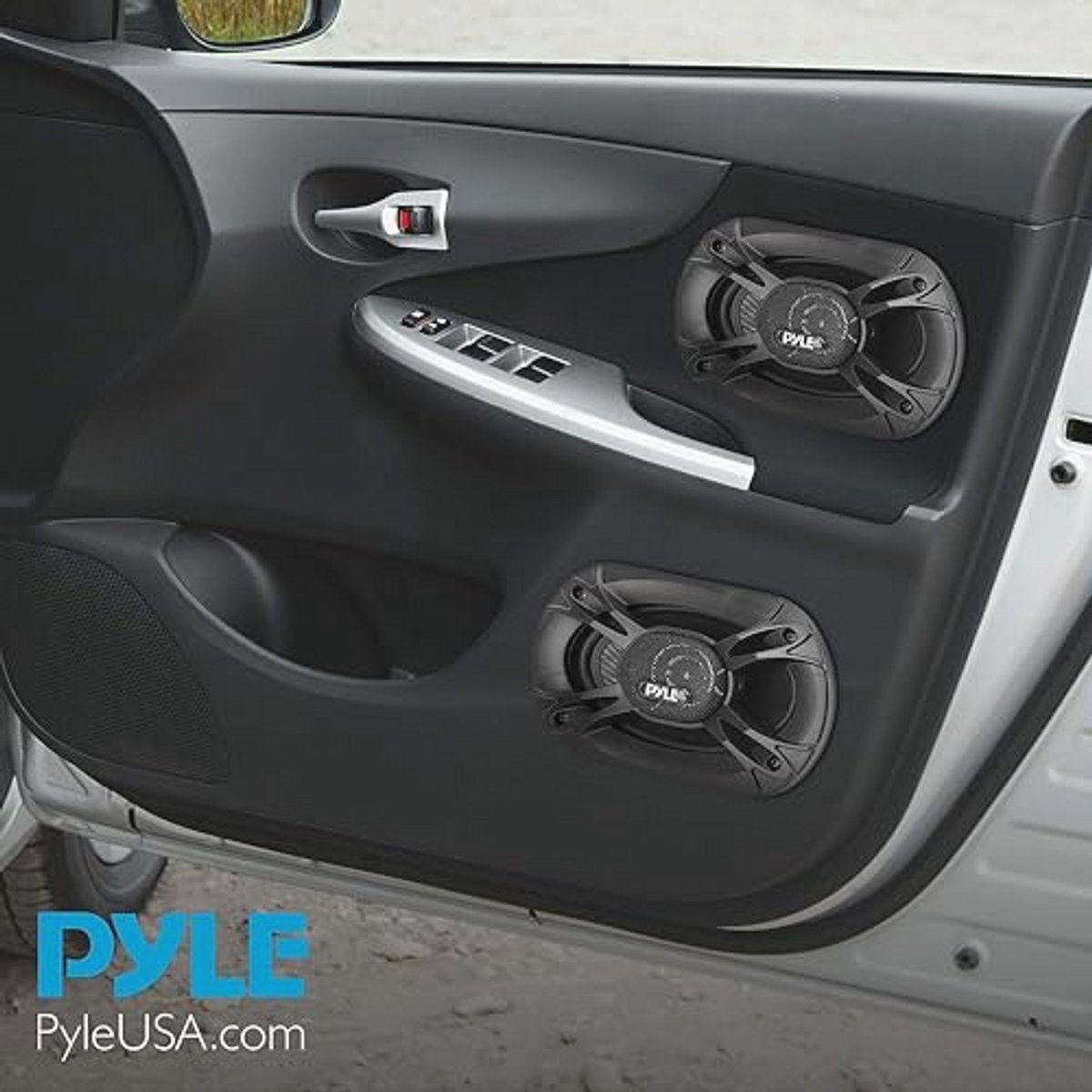 Universele 3-Wege Autospeakerset - Vervangbare Component Speakers voor Auto - Geschikt voor Montage in Deuren en Panelen - 400 Watt Vermogen