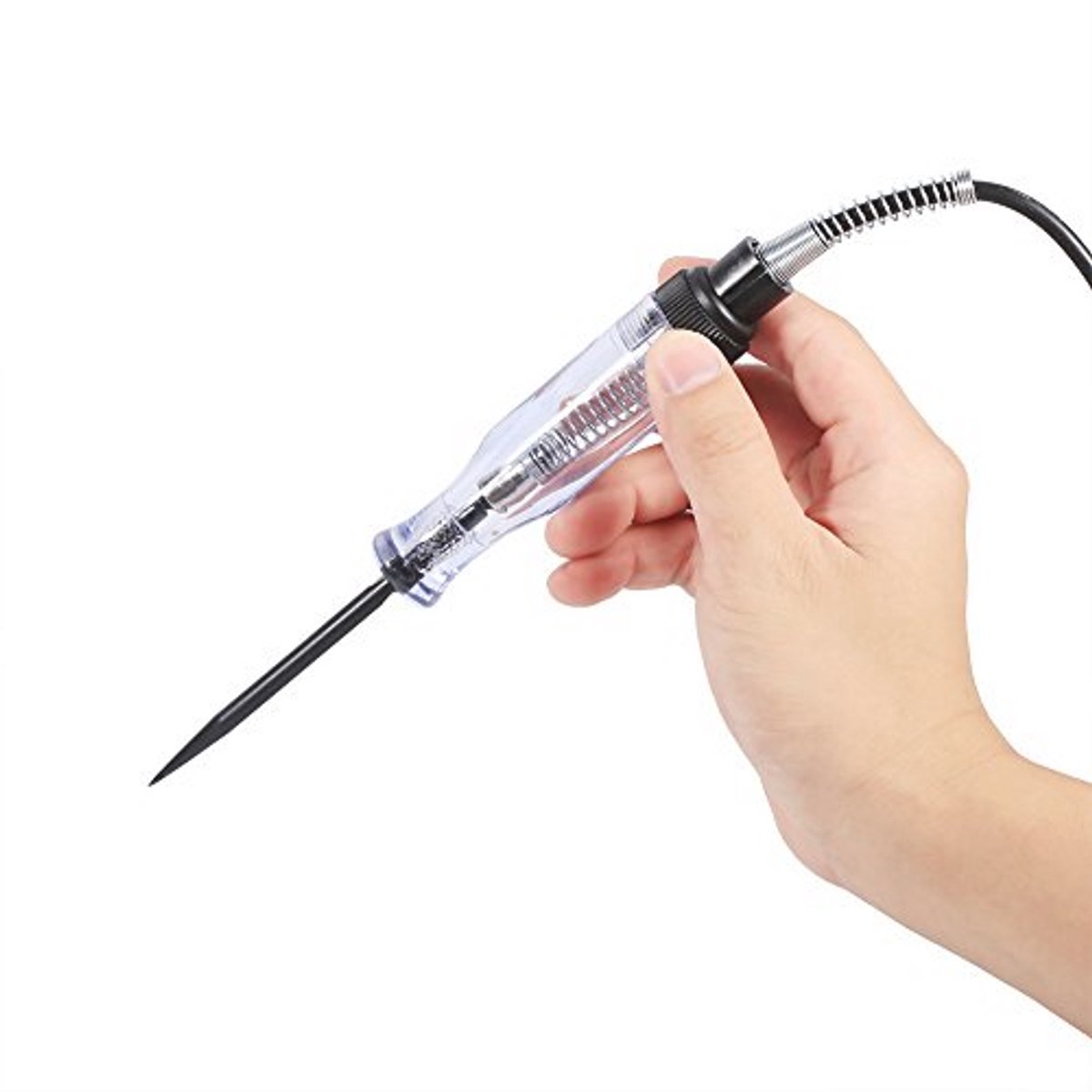 Vrachtwagen Spanningsfinder voor 6V, 12V en 24V - DC Stroomcircuit Tester met Indicatie Lampje en 96 cm Draad