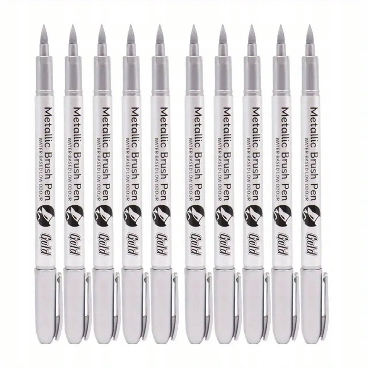 Sneldrogende Watermarker - Metaal Zilver