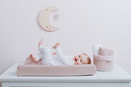 Baby's Only Houten wandlamp babykamer & kinderkamer - Maan - Wonder - Bruin - FSC-keurmerk - Duurzame ledverlichting - 25.000 branduren - Eenvoudig aan de muur te bevestigen