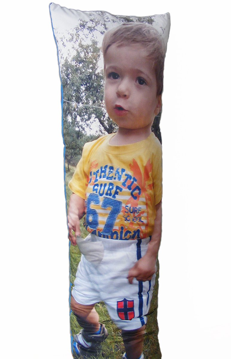 Gepersonaliseerde Dakimakura Kussensloop 150x50cm - Dubbelzijdig Bedrukbaar