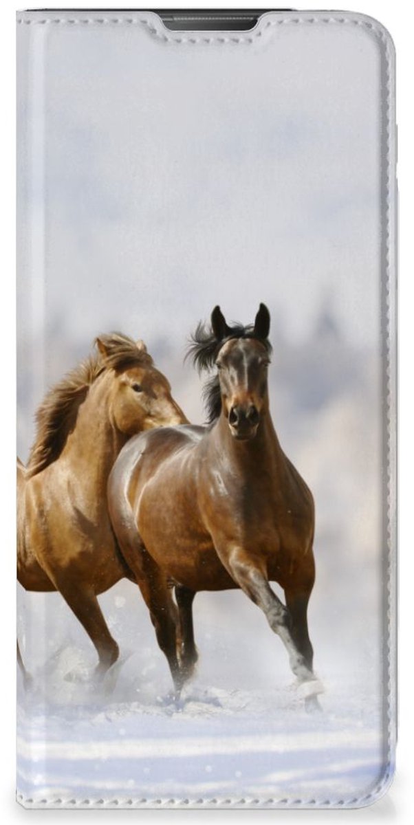 Motorola Moto E20 Hoesje maken Paarden