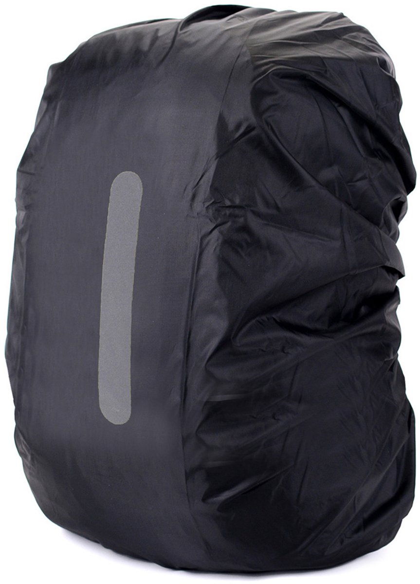 Ynkkvre -maat M-1 Packs Reflecterende Rugzakhoes, Waterdichte Rugzak Regenhoes, Reflecterende Rugzak Covers in Polyester, Waterdichte Rugzak Cover voor Outdoor Wandelen Rijden Klimmen