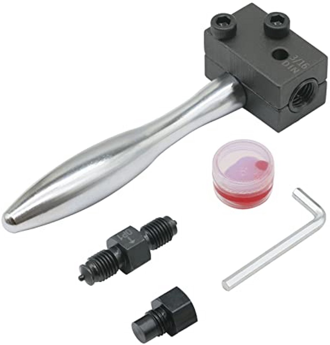 Handbuis flaring tool voor 3/16 inch remleidingen - ideaal voor autoreparatie en onderhoud