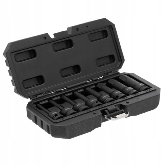 Ginour 20 tlg 1/2 Schlagschrauber Nüsse Set 8-24mm CR-V 16 tlg