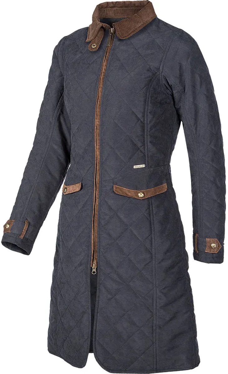 Baleno Audrey Fashionable Quilted Jas Vrouw Blauw