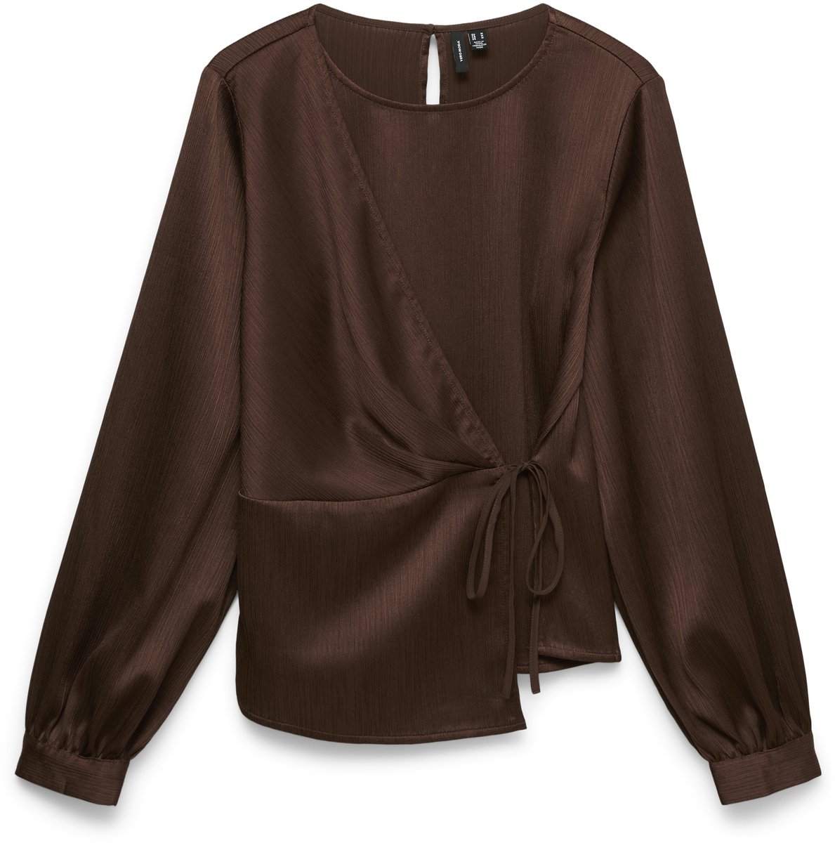 VERO MODA - VMSKY LS WRAP TOP WVN - Dames - Blouses