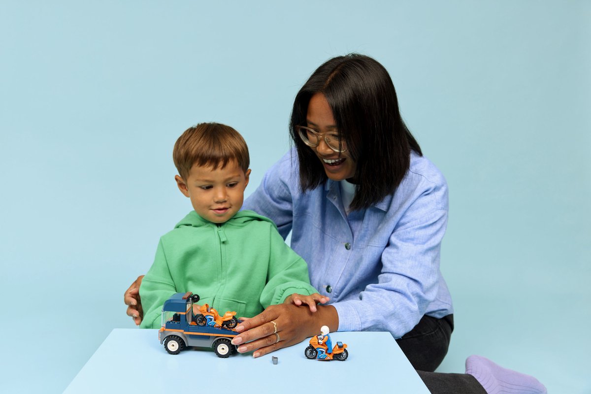 LEGO City - Great Vehicles - Transportwagen Voor Motoren — afbeelding 10