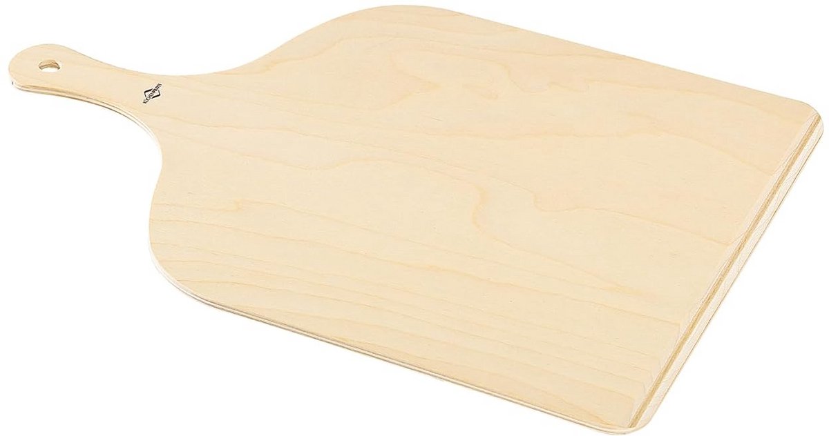 Houten pizzaschuiver 44,9 cm met gat voor ophangen