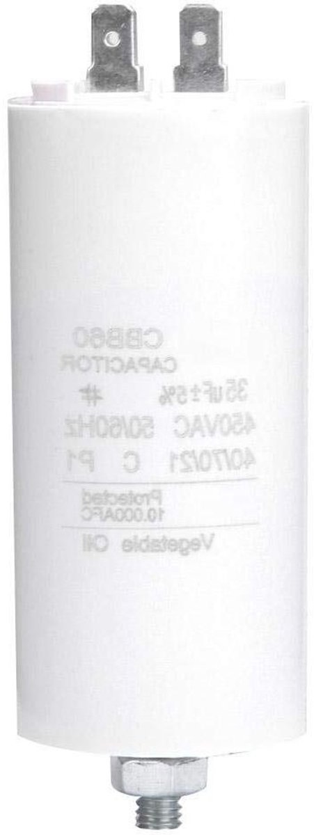 Ronte - Motorstartcondensator 35uF 450V voor Voertuig en Wasmachine met Schroefmoer - Startonderbreker Geoptimaliseerd