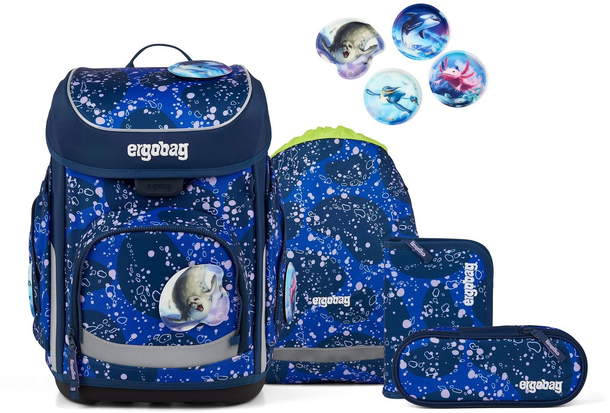 ergobag schooltas Cubo Set 5-delig AmBärzonas paars